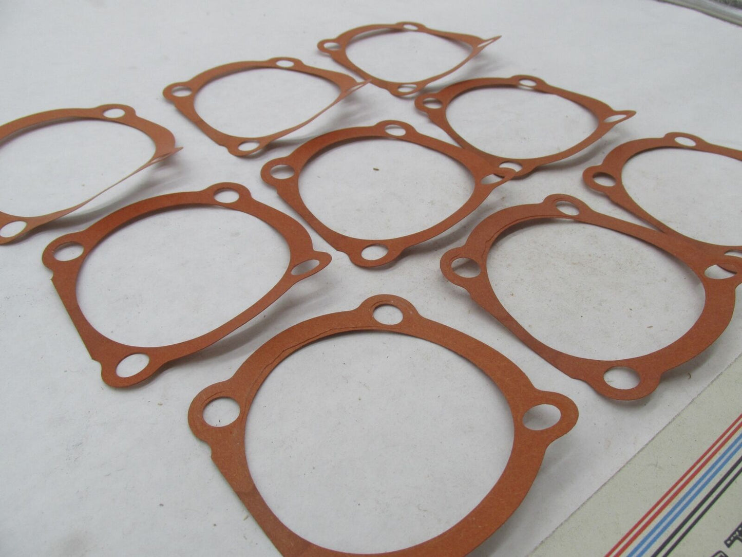 Lot of 9 Harley-Davidson Genuine NOS Aermacchi Cylinder Base Gaskets 16774-61P