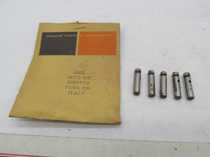 Lot of 6 Harley-Davidson Genuine NOS Aermacchi Sprint Shifter Fork Pin 34171-63P