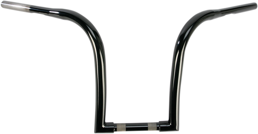 LA Choppers Nice Curves Ape Hanger Handlebars 1.25" Black 12" Ape LA-7341-12B