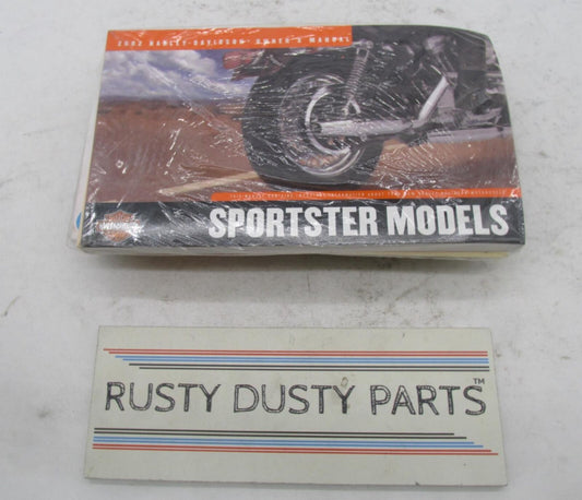 Harley-Davidson Factory NOS 2002 Sportster Sealed Owner's Manual Set 99468-02