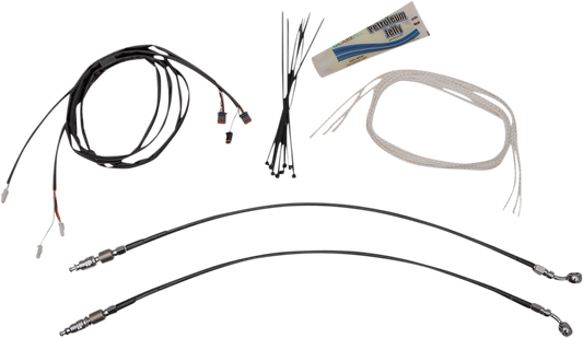 Fat Baggers, Inc. EZ Install Handlebar Kit 14"-16" Black 109214B
