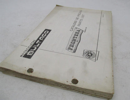Bultaco Factory 1978 Frontera 214-215 Motorcycle Catalog Parts List Book