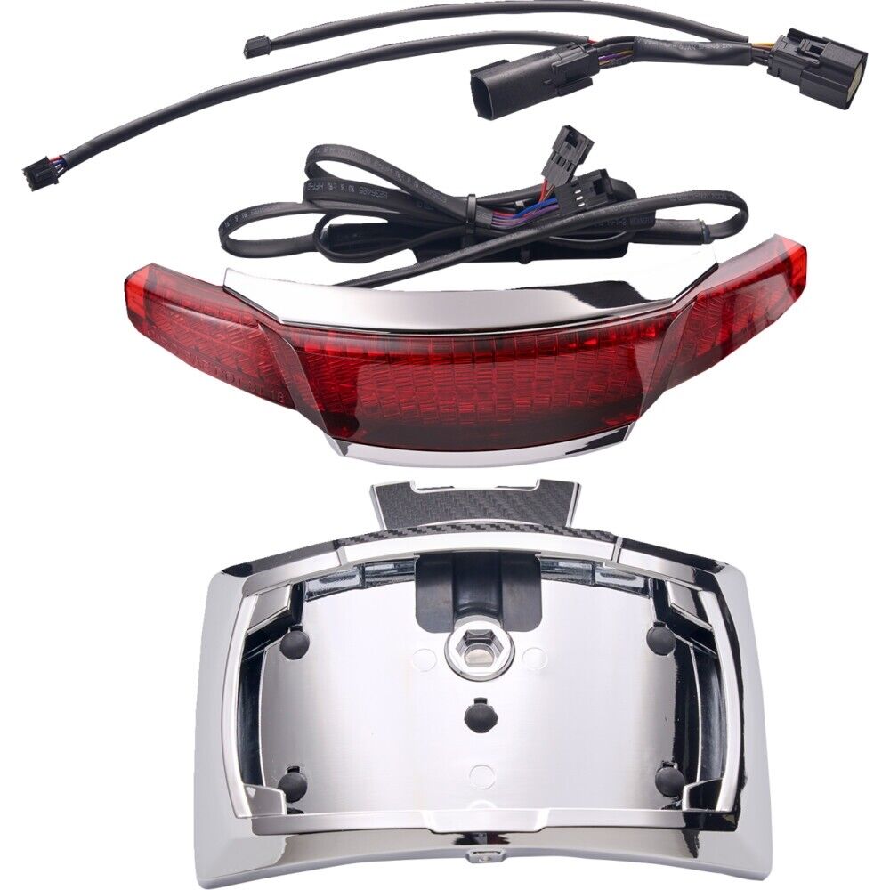 CIRO Latitude Lightstrike Taillights with License Plate Holder 40373