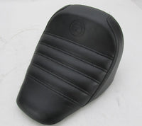 Indian Scout Genuine Stock Black Bobber Solo Ribbed Seat 2687680-VBA