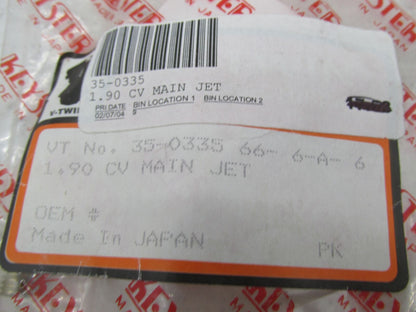 Pack of 5 Harley Davidson Keyster #190 Carb Carburetor Main Jets 20728