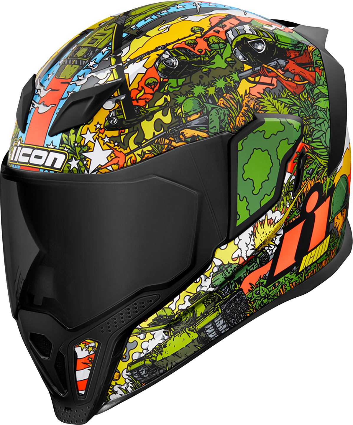 Icon Airflite GP23 Helmet Green 3XL 0101-15063