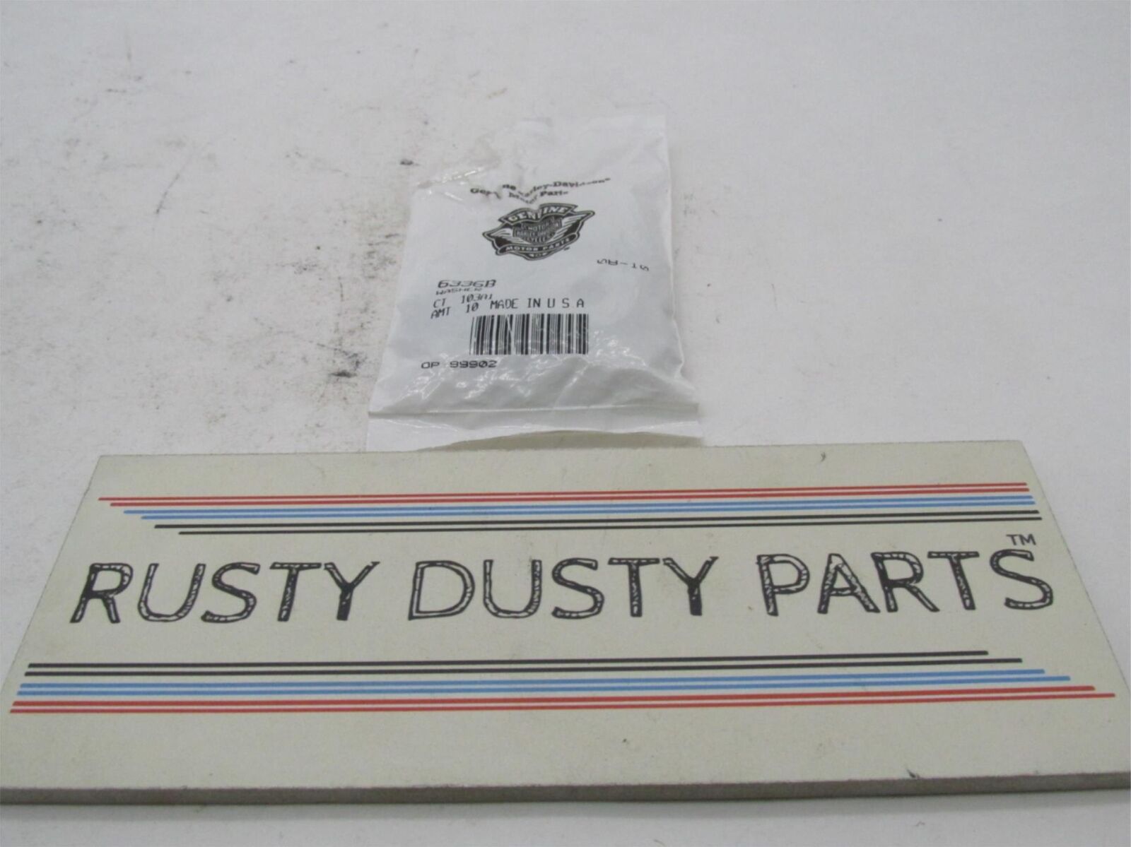 Lot of 9 Harley Davidson Genuine NOS Washers 6336B