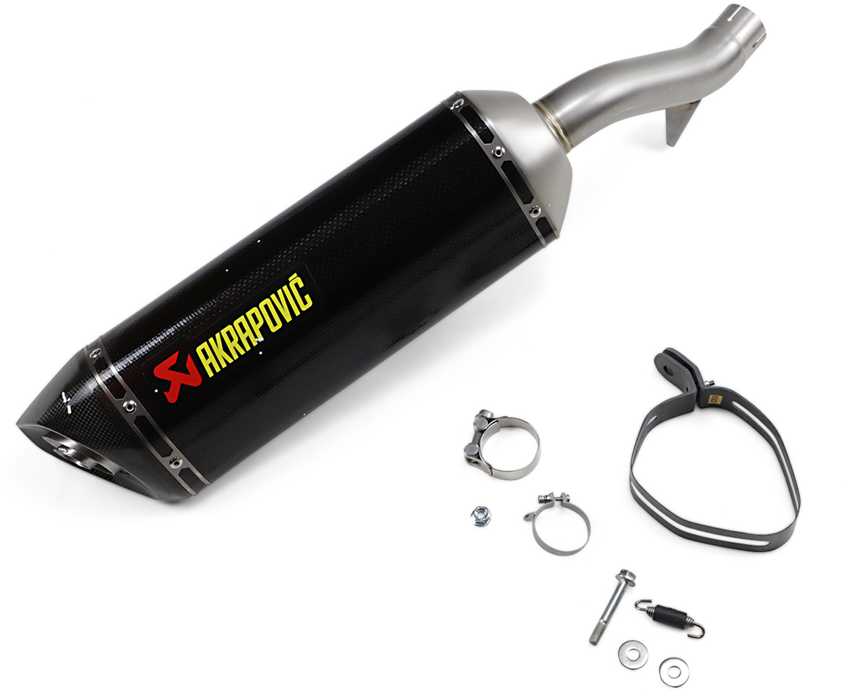 Akrapovic Slip-On Muffler S-H5SO4-HRC