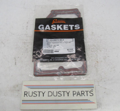 Lot of 4 Harley Davidson James Transmission Oil Pan Gaskets JGI-26072-90-X