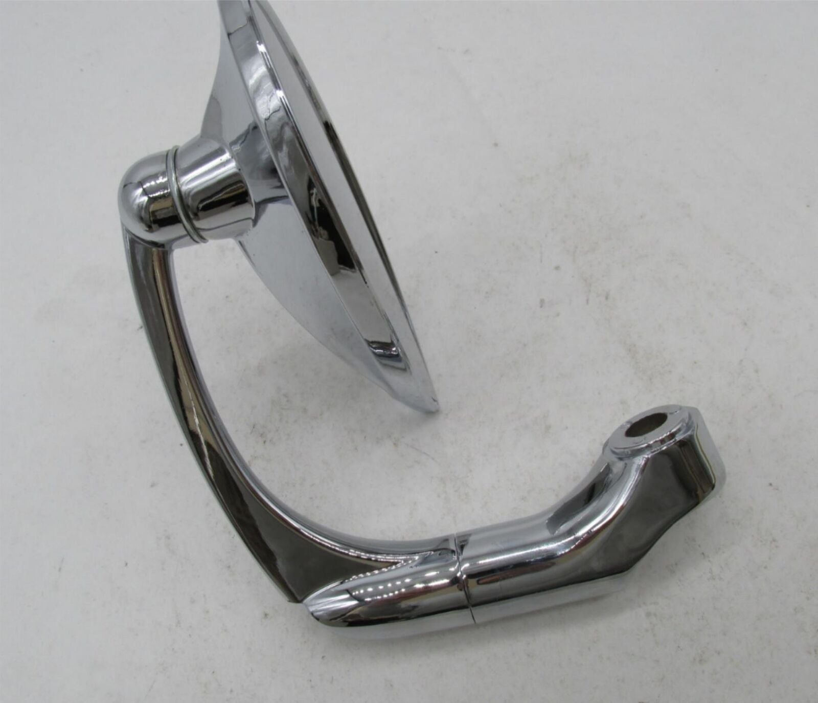 Motolux Specialties Motorcycle Bar End Reflex Chrome Mirror 91-875