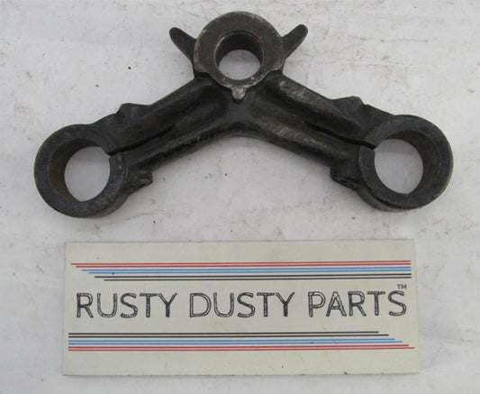 Vintage Original Motorcycle 34MM Fork Tube Steering Triple Tree