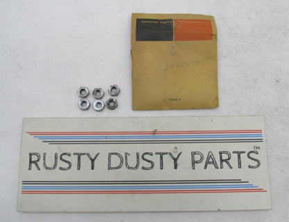 Lot of 6 Harley-Davidson Aermacchi NOS Cable Adjuster Nuts 38650-65P