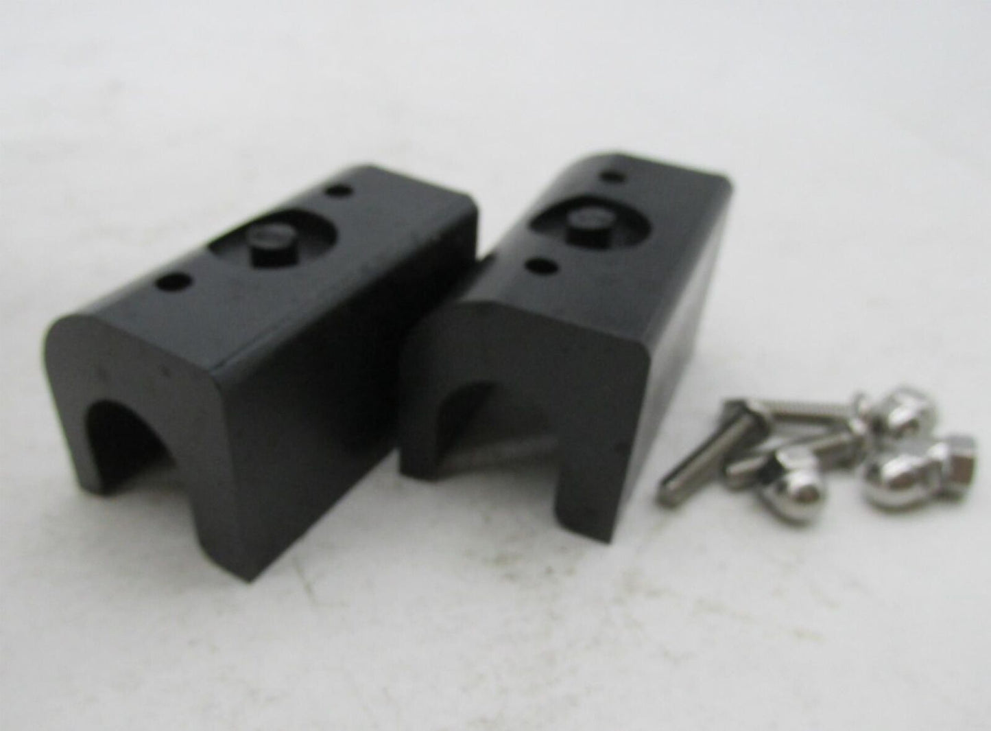 Harley-Davidson Genuine Hard Leather Lower Support Mounts Brackets w/ Hardware