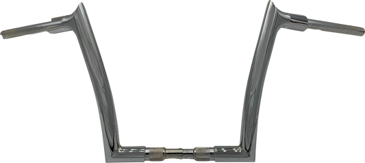 Fat Baggers, Inc. 1-1/2" EZ Install Pointed Top Handlebar 12" Chrome 818012