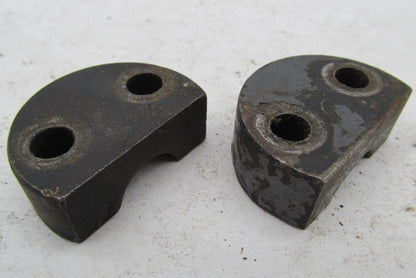 Pair of Vintage Triumph 97-1844 Fork Axle Clamps TR6 T120 650 1965-70