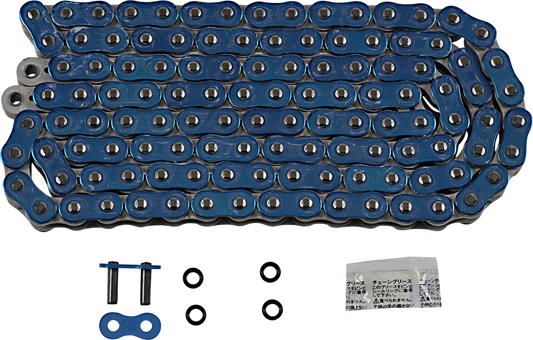 EK ZVX3 Sealed Extreme Sportbike Series Chains  120 Blue 525 525ZVX3-120AB