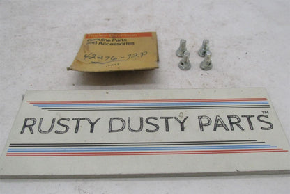 Lot of 4 Harley-Davidson Aermacchi NOS Brake Cable Anchor Screws 42276-72P