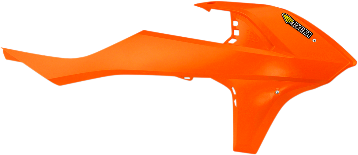 Cycra Powerflow Intake Radiator Shrouds Flo Orange 1CYC-1901-22F