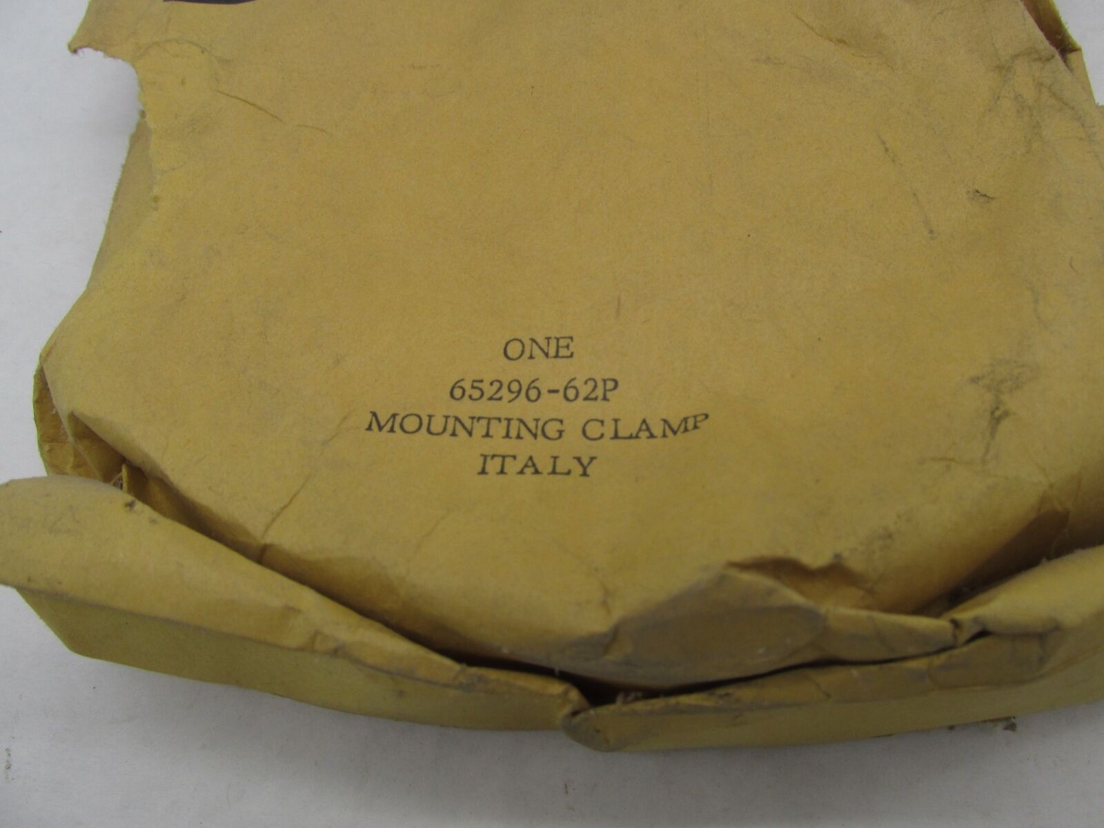 Harley-Davidson Genuine NOS Aermacchi Sprint Chrome Muffler Clamp 65296-62P