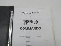 Norton 750 & 850 1970+ Interstate Roadster Interpol Commando Workshop Manual