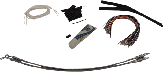 Fat Baggers, Inc. EZ Installation Kit for Hydraulic Clutch 14" Braided 109714