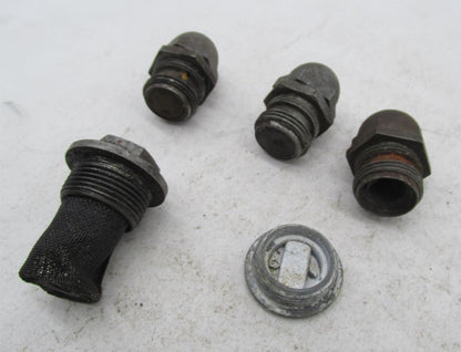 Mixed Lot of Triumph BSA Oil Relief Valve Check Plugs