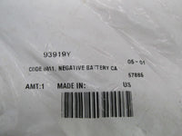 Harley Davidson Buell Genuine NOS Negative Battery Terminal Cable 93919Y