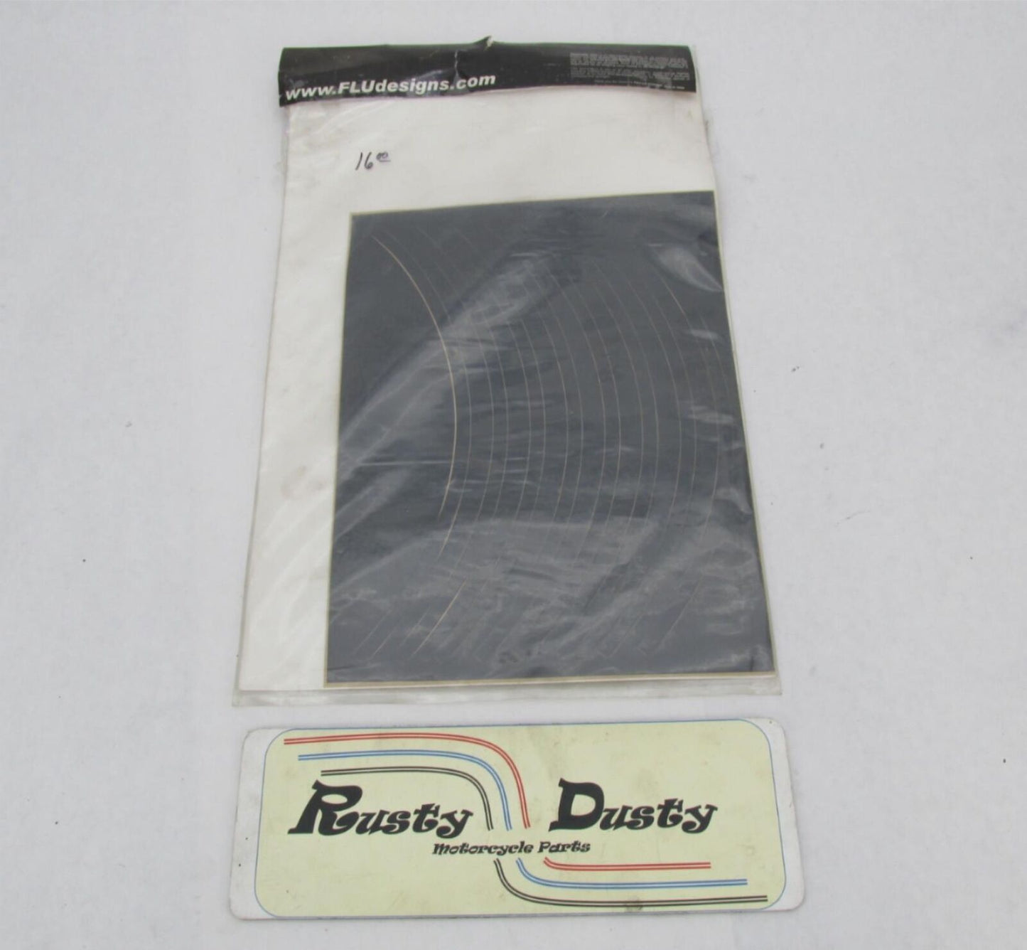 Face Lift Unlimited Sport Bike Black Wheel Decals Striping