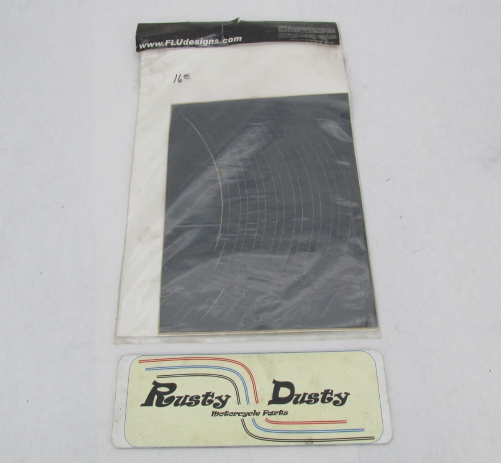 Face Lift Unlimited Sport Bike Black Wheel Decals Striping