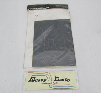 Face Lift Unlimited Sport Bike Black Wheel Decals Striping