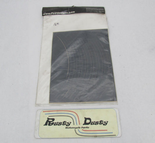 Face Lift Unlimited Sport Bike Black Wheel Decals Striping