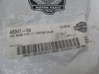 Harley Davidson Genuine NOS 17" Center Valve Wheel Rim Strip Band 43341-09