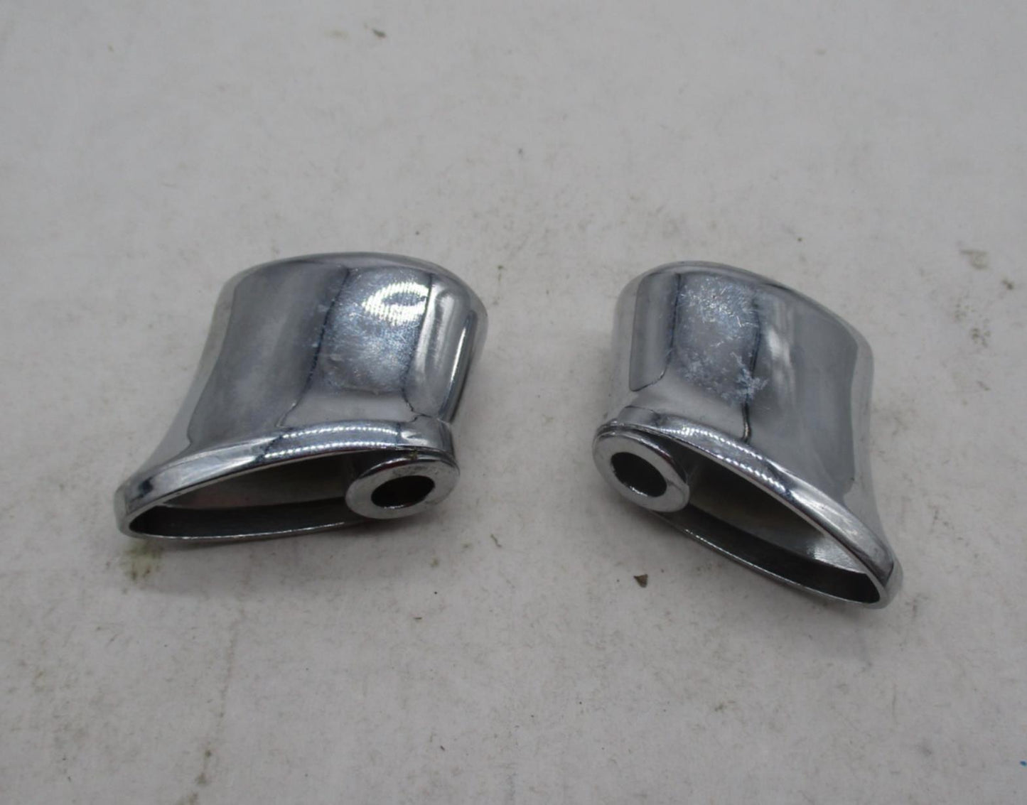 Pair of Harley Davidson Chrome Narrow Turn Signal Standoffs XL FXD FXST FXR