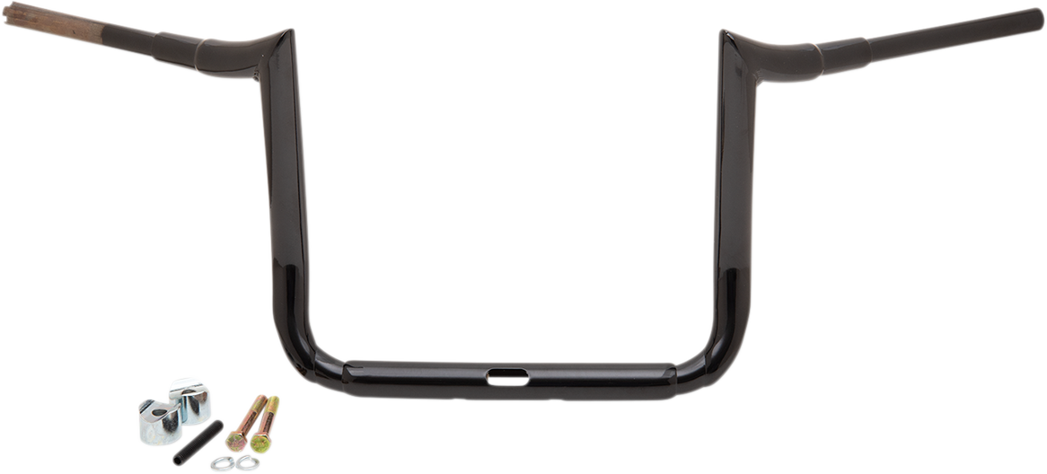 LA Choppers 1 1/2" Grande Prime Ape Handlebars 12" Black LA-7355-12B