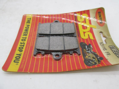 SBS Sintered Motorcycle Front Street Brake Pads Pad Set 631HS