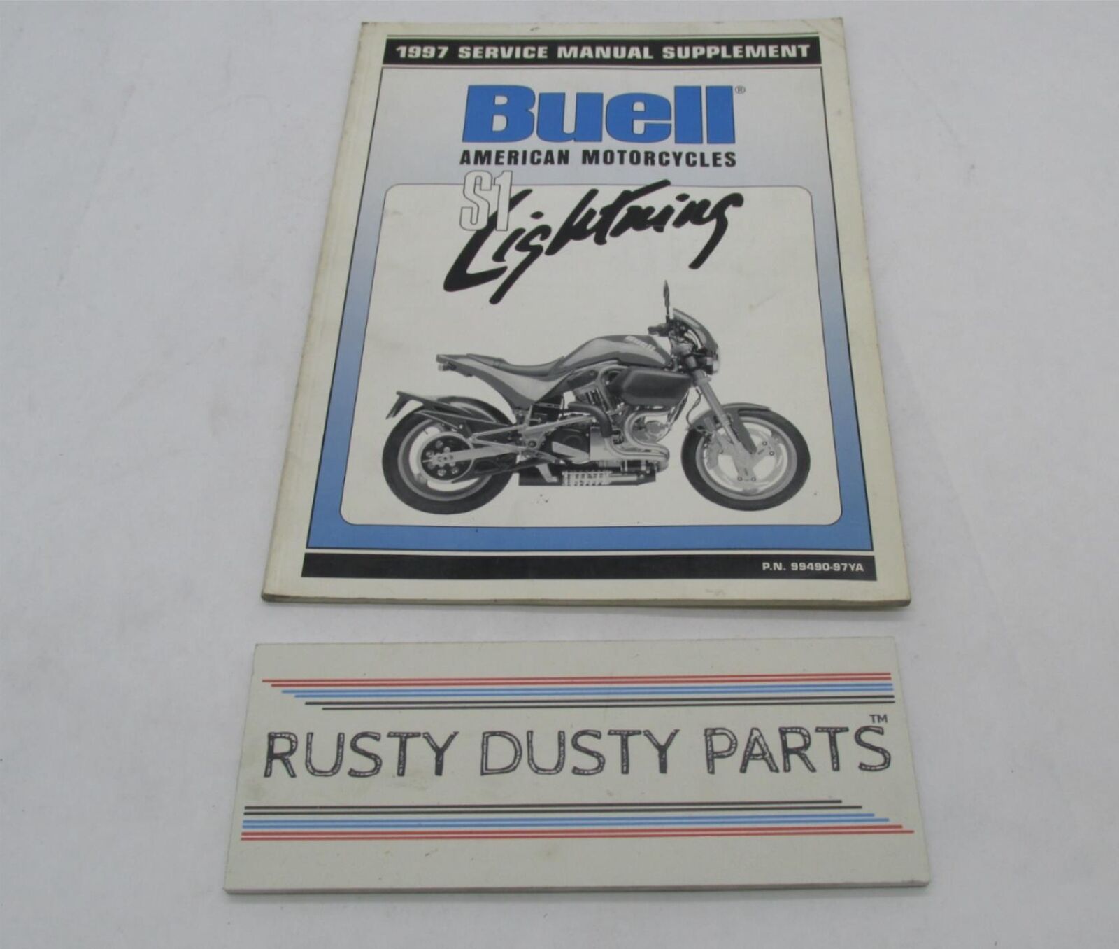 Buell Official Factory 1997 Lightning S1 Service Manual Supplement  99490-97YA