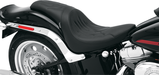 Drag Specialties Predator Seat Flame Stitching 0802-0393