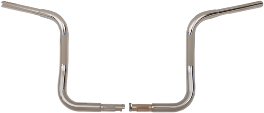 Fat Baggers, Inc. 1 1/4" EZ Install Round Top Handlebars 12" Chrome 903012