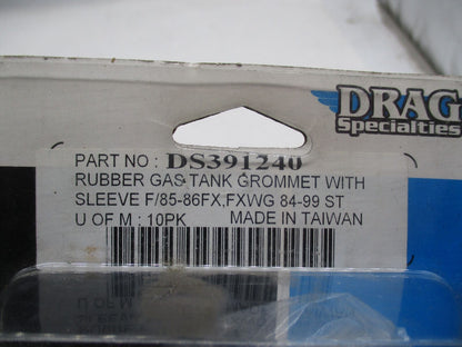 Lot of 3 Harley Drag Specialties Rubber Gas Tank Grommets & Sleeves DS391240