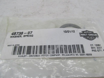 Lot of 3 Harley-Davidson Genuine NOS Spring Washers 48738-07