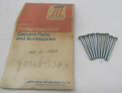 Lot of 9 Harley-Davidson Genuine NOS Aermacchi Light Lens Screws 68548-73P
