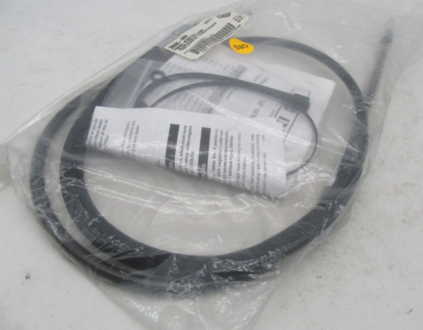 Harley-Davidson Genuine NOS Diamond FXDF Black Clutch Cable 38940-09A