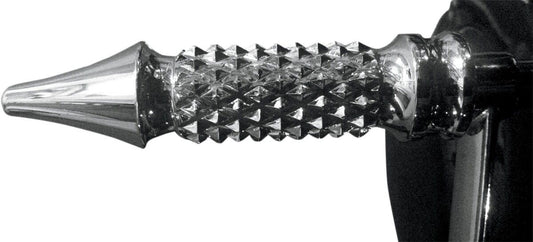 EDDIE TROTTA DESIGNS Cross Cut Shifter Peg Chrome TC-558