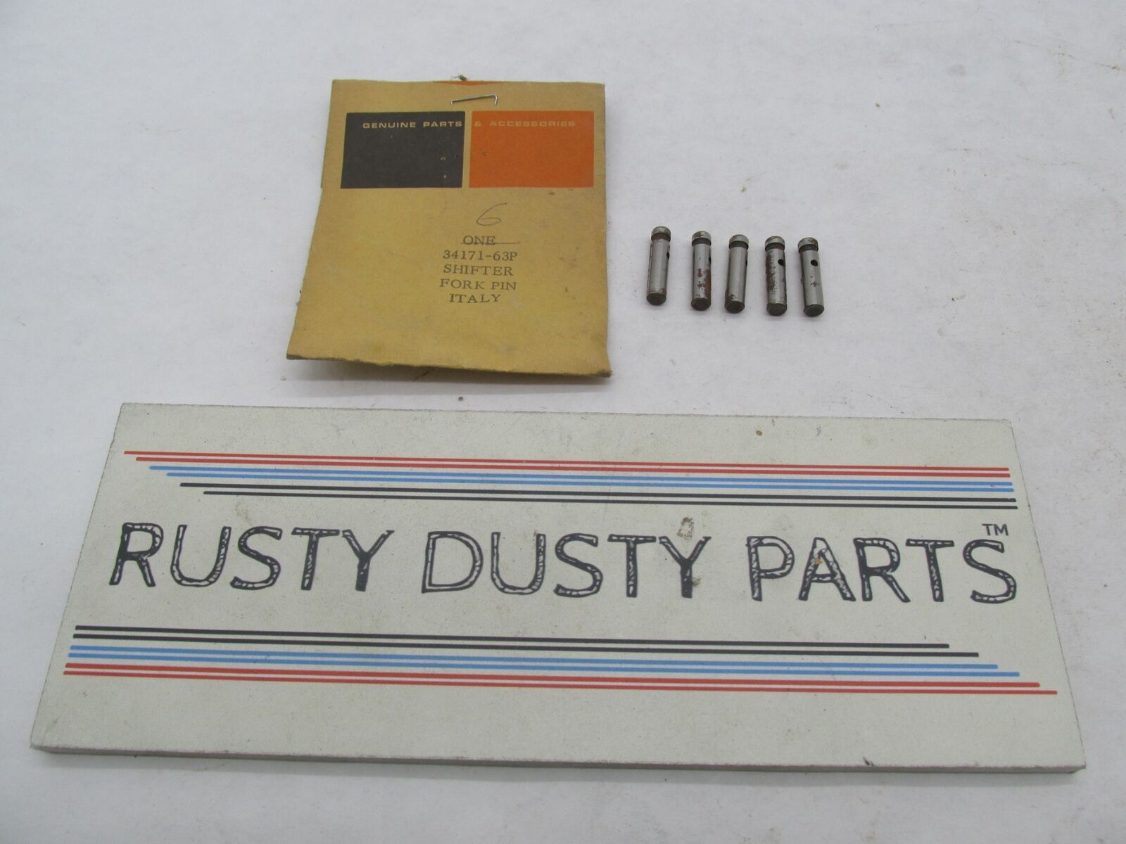 Lot of 6 Harley-Davidson Genuine NOS Aermacchi Sprint Shifter Fork Pin 34171-63P