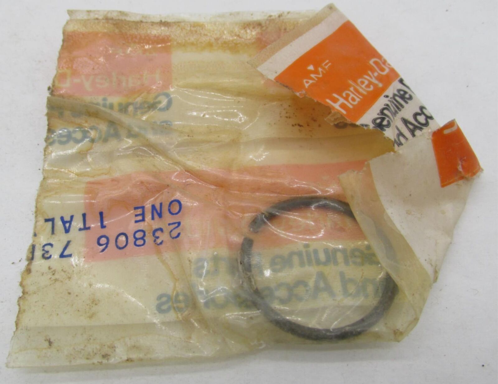 Harley Davidson Genuine NOS Aermacchi Sprint Starter Sprocket Retainer 23806-73P