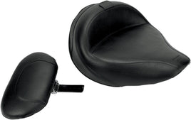 Mustang Wide Touring Solo Seat with Driver Backrest 79454