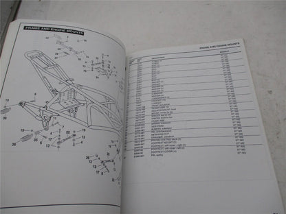 Harley Buell Official Factory 1997 M2 Cyclone Parts Catalog 99572-97
