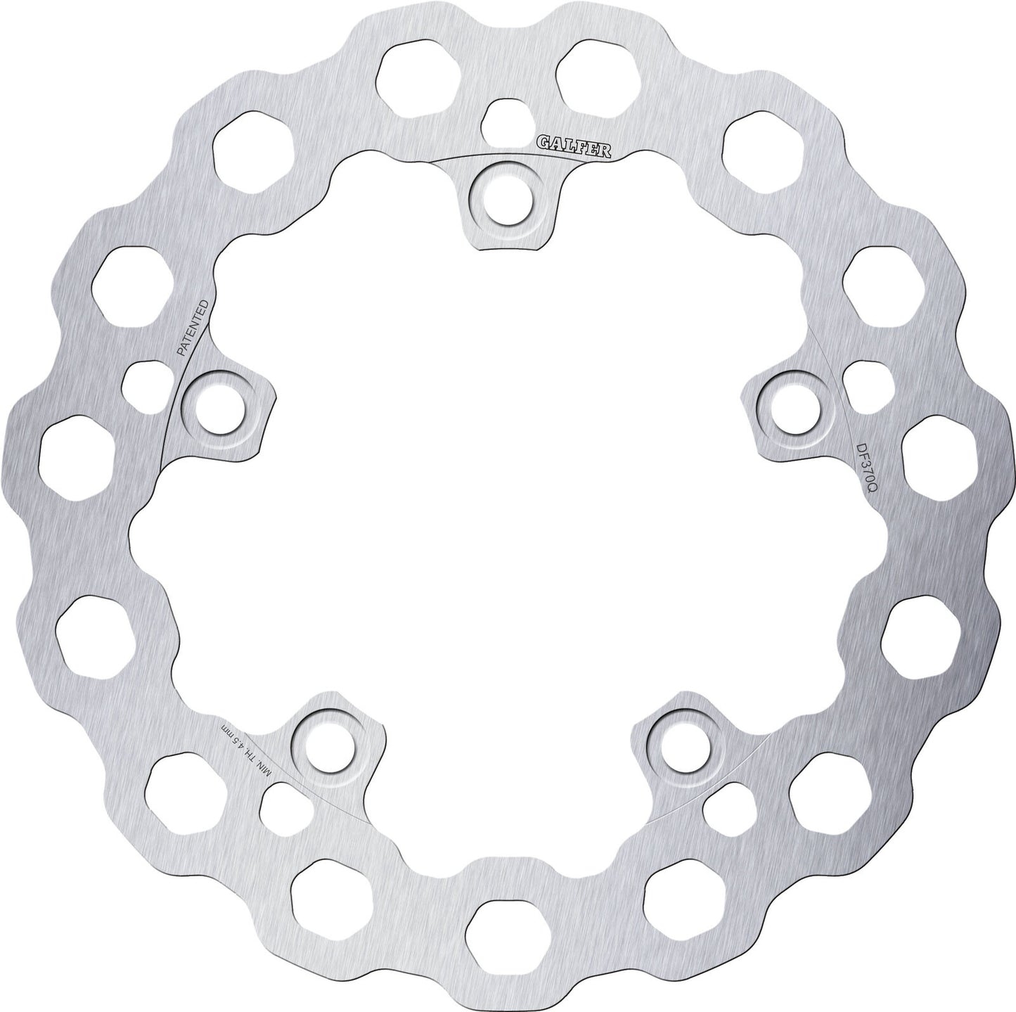 Galfer Fixed Rear Cubiq Brake Rotor DF370Q