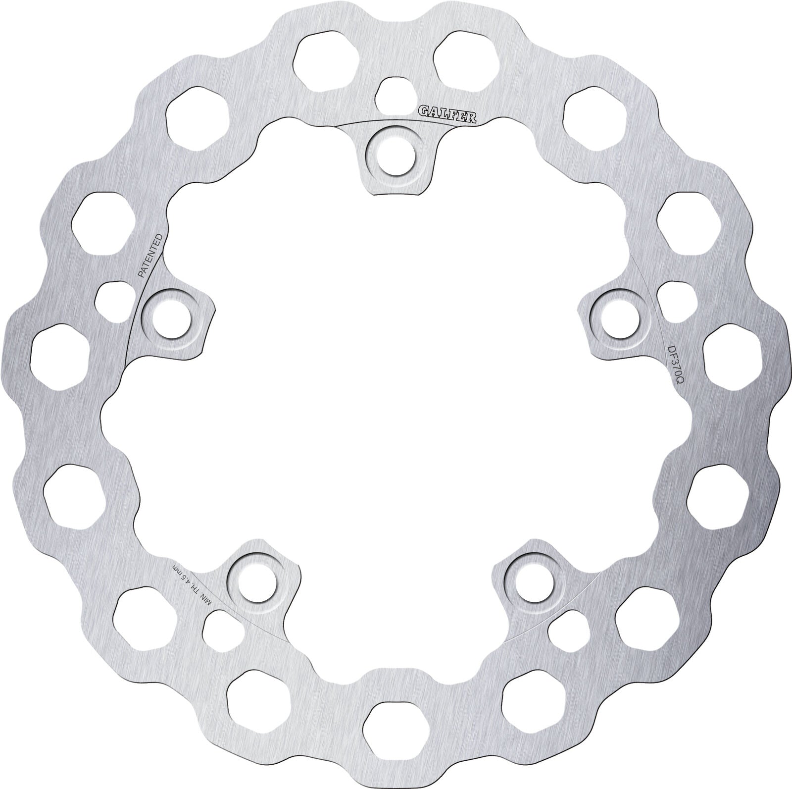Galfer Fixed Rear Cubiq Brake Rotor DF370Q