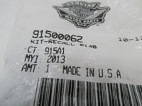 Harley Davidson Genuine NOS Recall Kit 0148 91500062